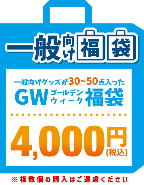 【GW福袋】一般向け作品 4,000円福袋