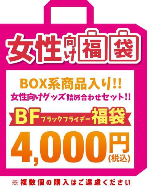 【ブラックフライデー福袋】女性向け作品 4,000円福袋